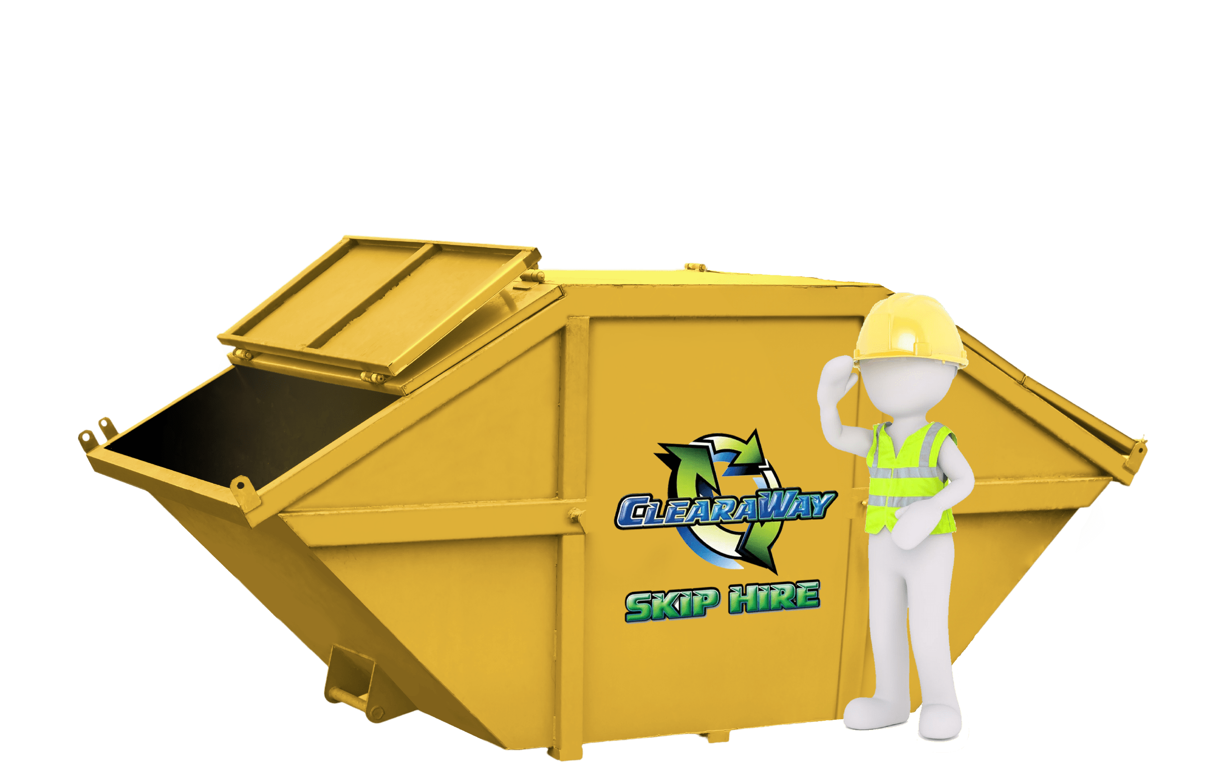 8 Yard Enclosed Skip Hire
